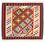 Kelim tapijt - Oosters vierkant  - 101 x 93 cm - donkerrood