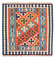 Kilim Fars Tapijt 106x106cm