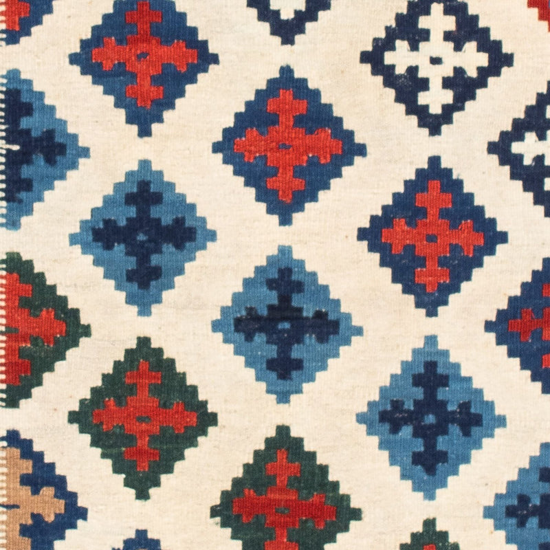 Kelim tapijt - Oosters vierkant  - 104 x 102 cm - veelkleurig