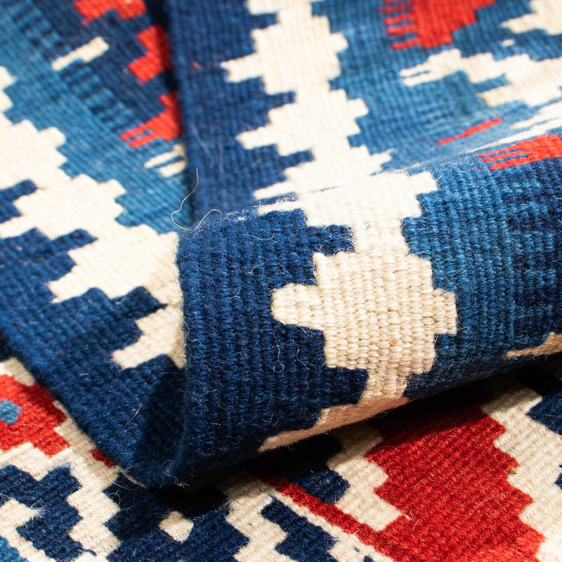 Kelim tapijt - Oosters vierkant  - 103 x 103 cm - veelkleurig