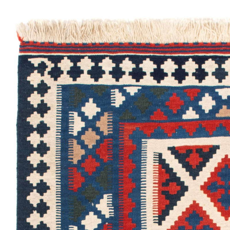 Kelim tapijt - Oosters vierkant  - 108 x 103 cm - blauw