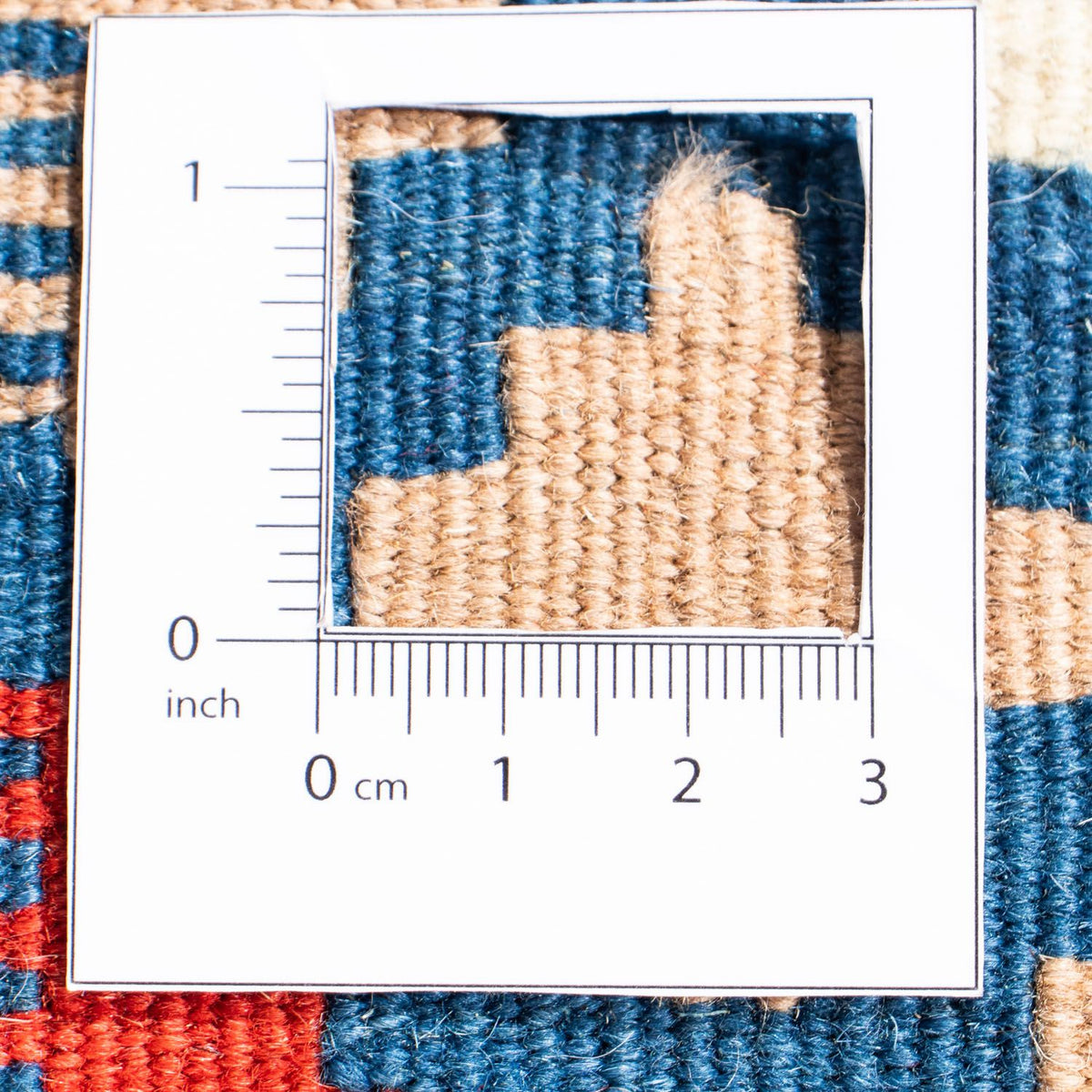 Kelim tapijt - Oosters vierkant  - 108 x 103 cm - blauw