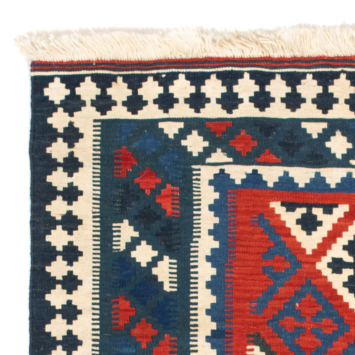 Kelim tapijt - Oosters vierkant  - 105 x 102 cm - veelkleurig