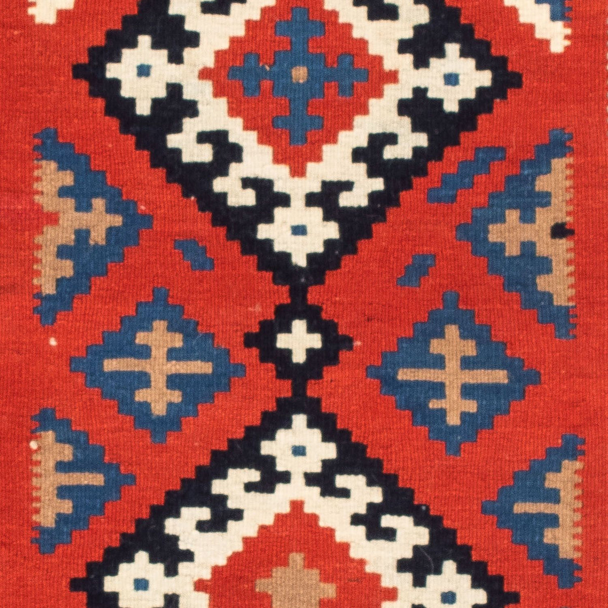 Kelim tapijt - Oosters vierkant  - 106 x 100 cm - veelkleurig