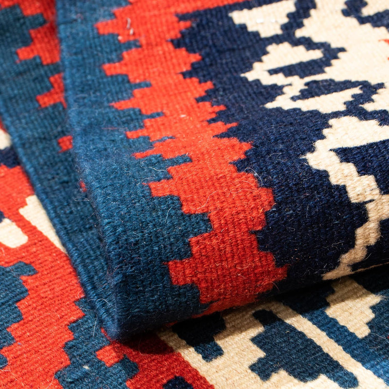 Kelim tapijt - Oosters vierkant  - 102 x 102 cm - veelkleurig