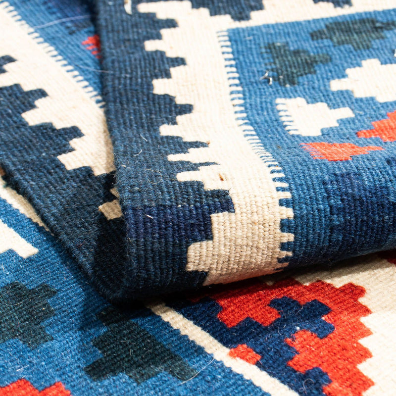 Kelim tapijt - Oosters vierkant  - 103 x 103 cm - veelkleurig