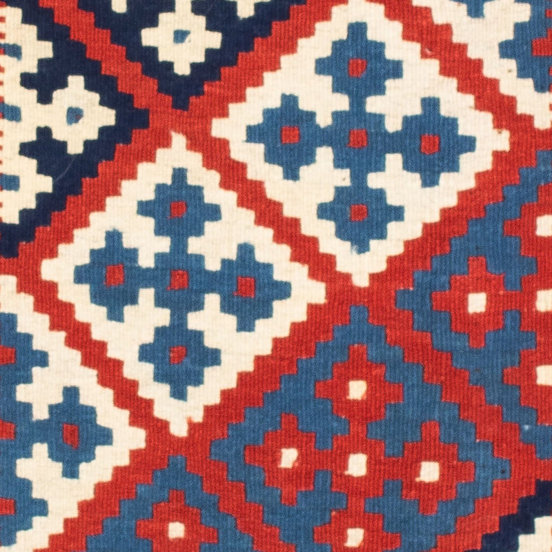 Kelim tapijt - Oosters vierkant  - 101 x 96 cm - veelkleurig