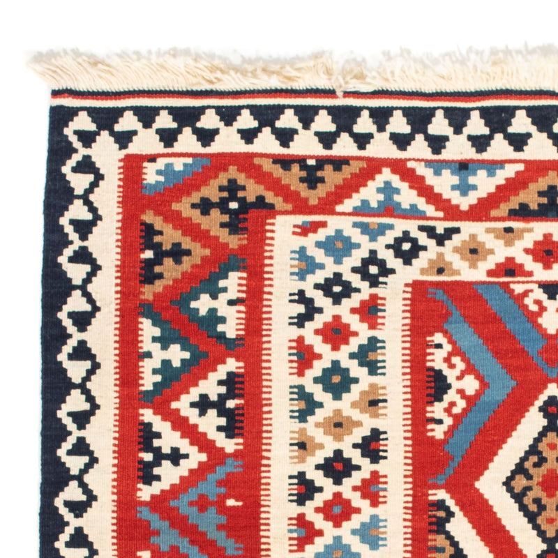 Kelim tapijt - Oosters vierkant  - 108 x 105 cm - rood