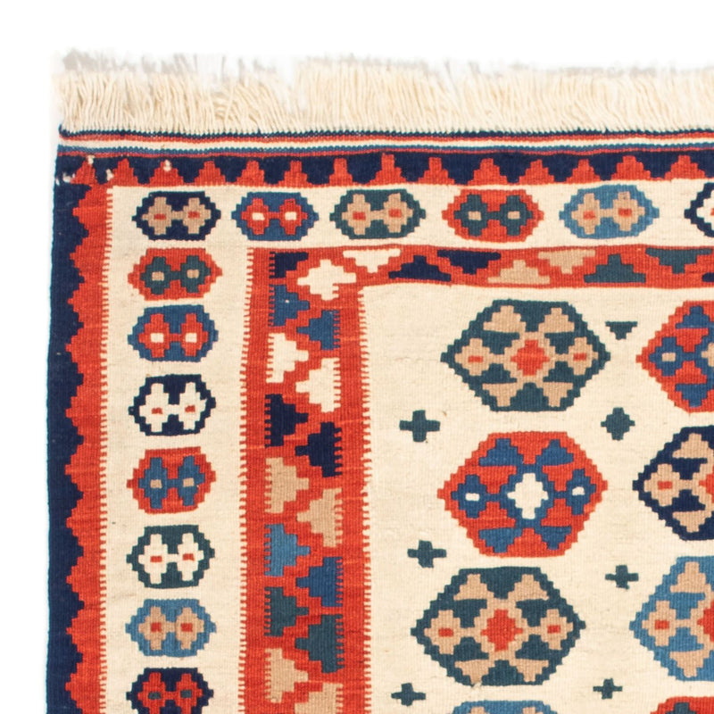 Kelim tapijt - Oosters vierkant  - 104 x 102 cm - beige