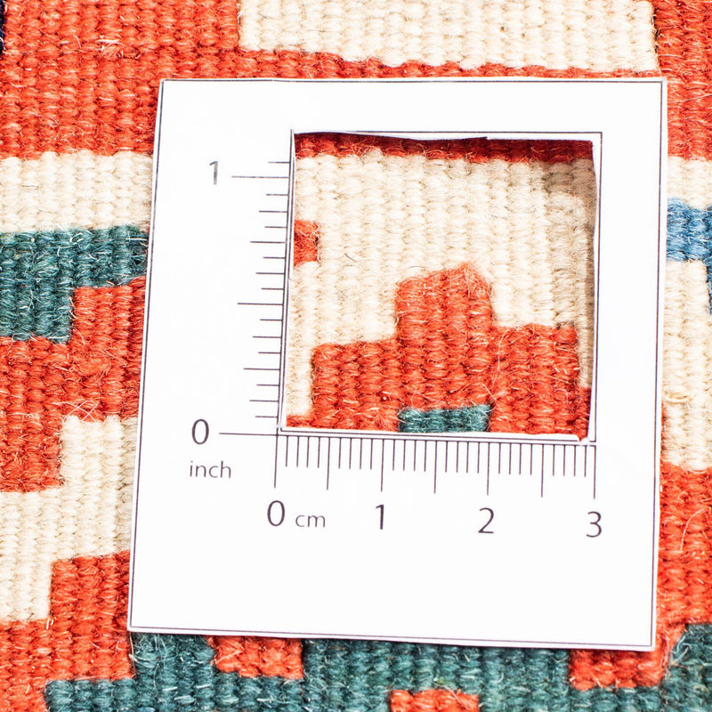 Kelim tapijt - Oosters vierkant  - 110 x 104 cm - roest