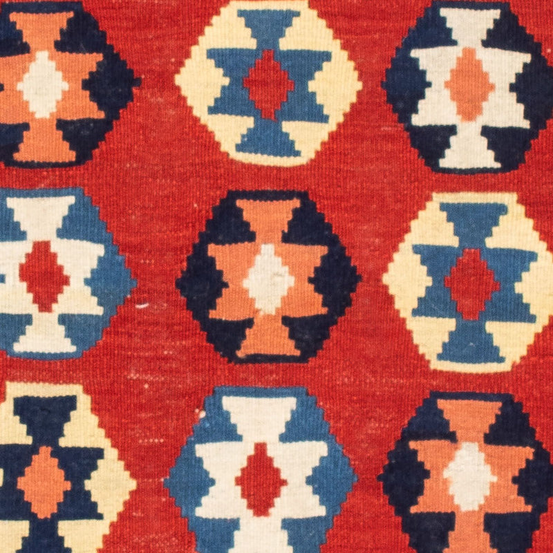 Kelim tapijt - Oosters vierkant  - 110 x 105 cm - blauw