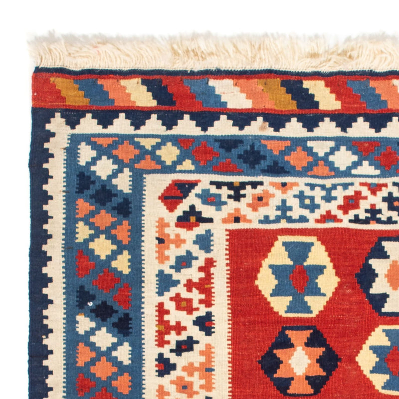 Kelim tapijt - Oosters vierkant  - 110 x 105 cm - blauw
