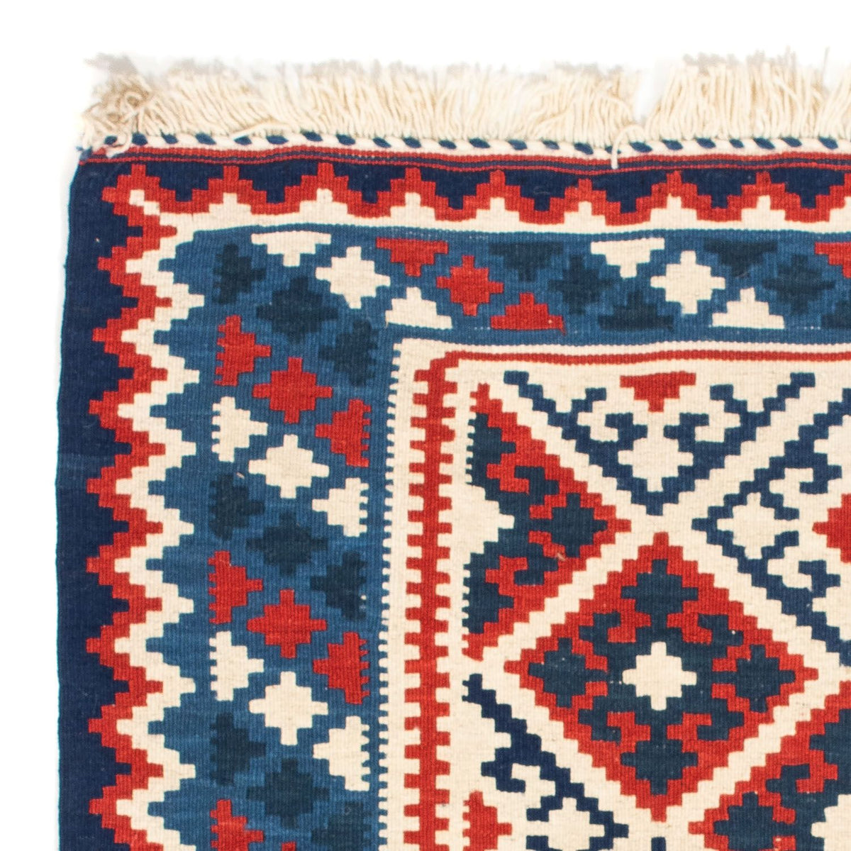 Kelim tapijt - Oosters vierkant  - 103 x 102 cm - beige