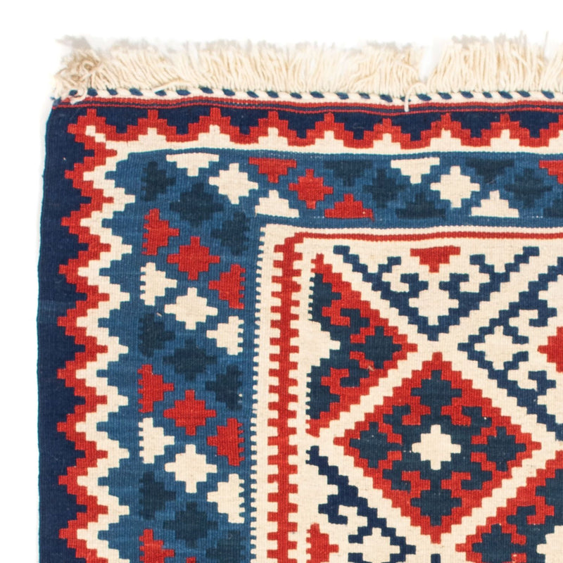 Kelim tapijt - Oosters vierkant  - 103 x 102 cm - beige