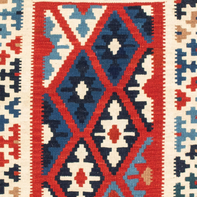 Kelim tapijt - Oosters vierkant  - 103 x 103 cm - blauw