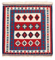 Kilim Fars Tapijt 106x103cm