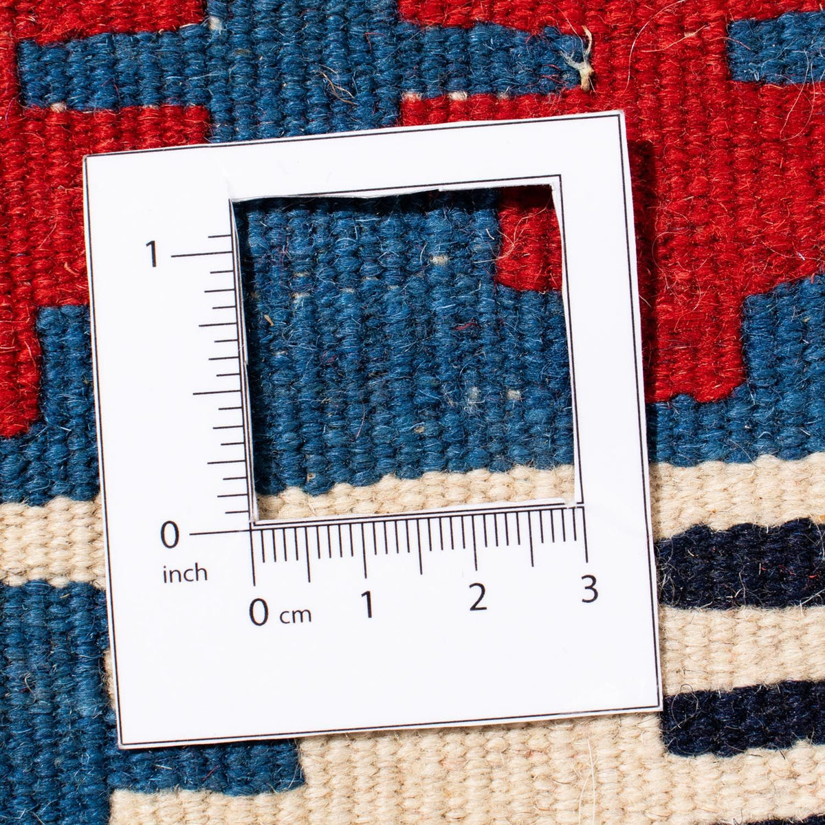 Kelim tapijt - Oosters vierkant  - 106 x 103 cm - blauw