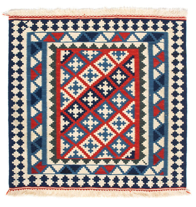 Kilim Fars Tapijt 100x100cm