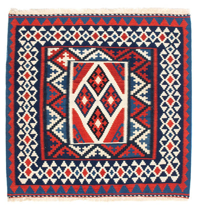 Kilim Fars Tapijt 100x100cm