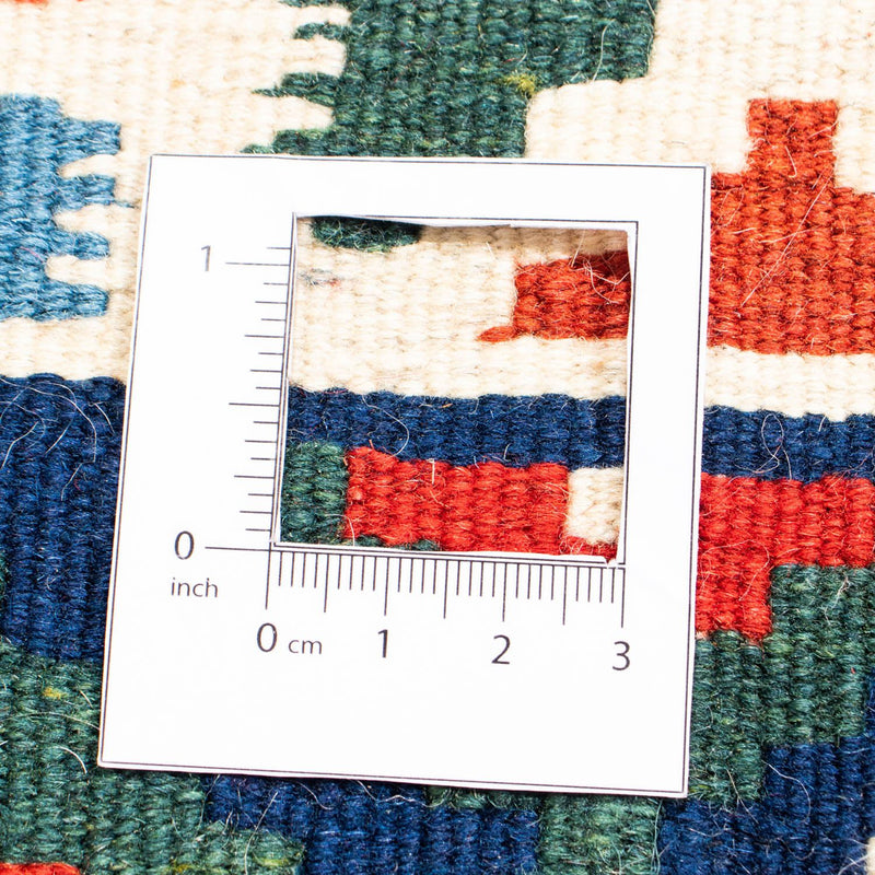 Kelim tapijt - Oosters vierkant  - 104 x 101 cm - blauw