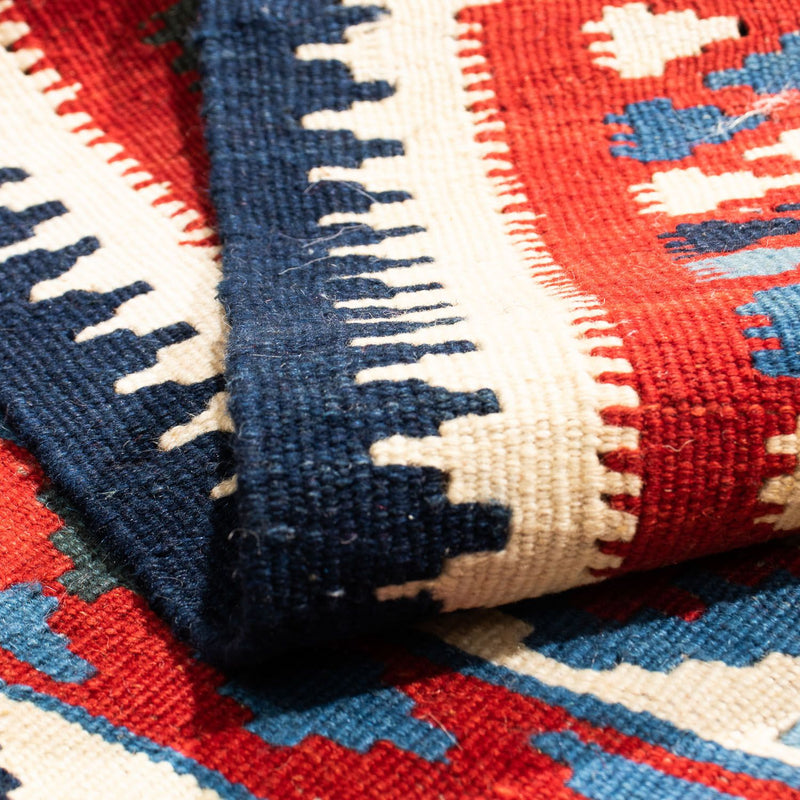 Kelim tapijt - Oosters vierkant  - 104 x 99 cm - veelkleurig