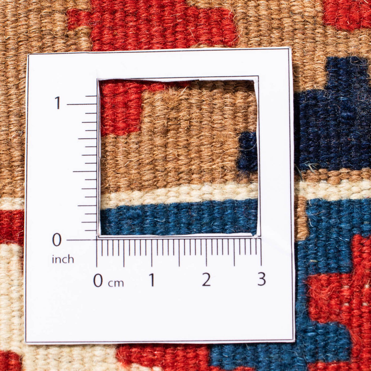 Kelim tapijt - Oosters vierkant  - 104 x 102 cm - blauw