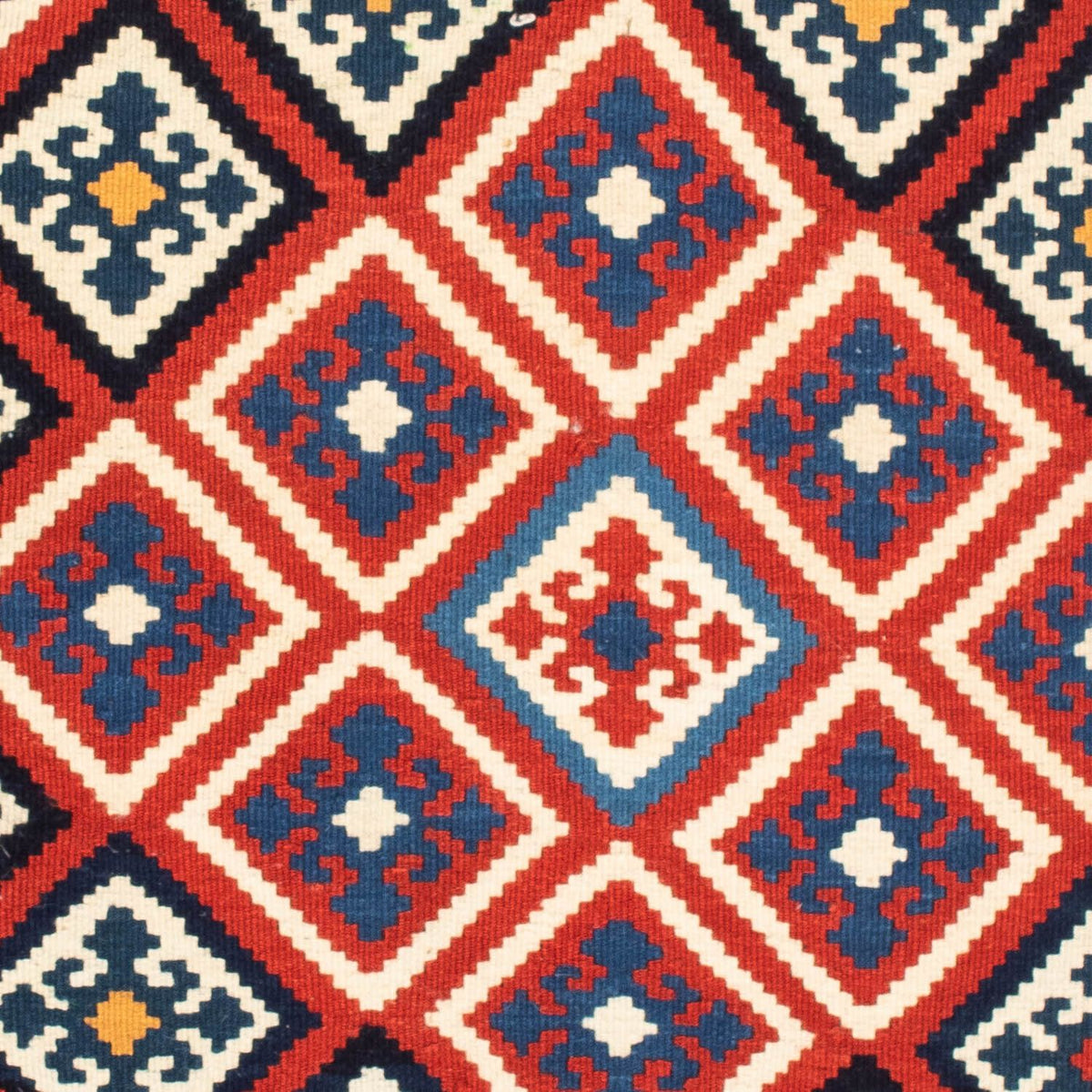 Kelim tapijt - Oosters vierkant  - 106 x 105 cm - rood