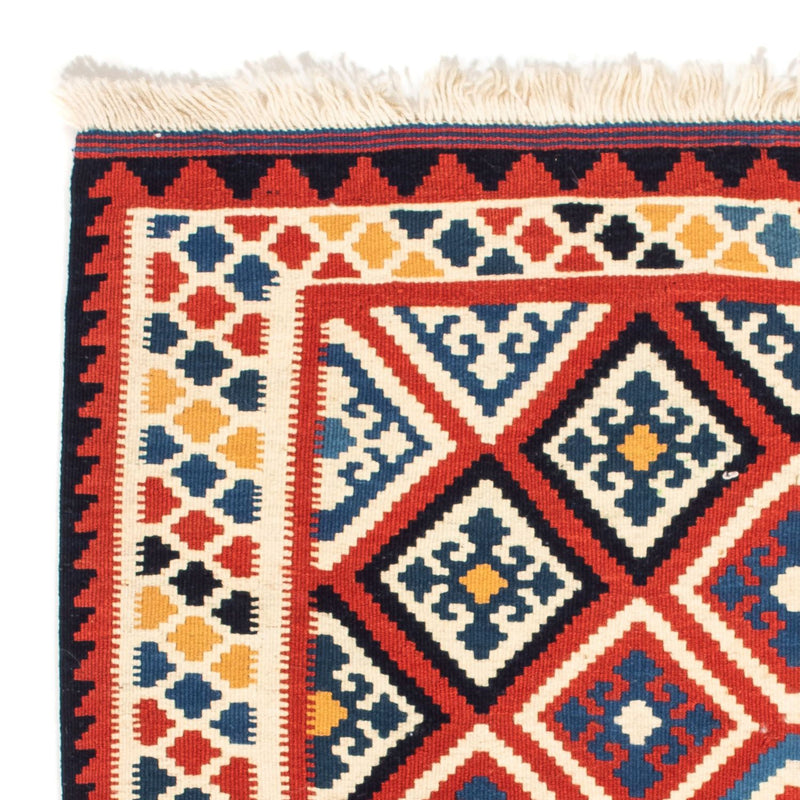 Kelim tapijt - Oosters vierkant  - 106 x 105 cm - rood