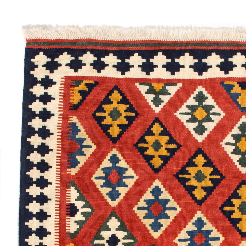 Kelim tapijt - Oosters vierkant  - 106 x 103 cm - rood