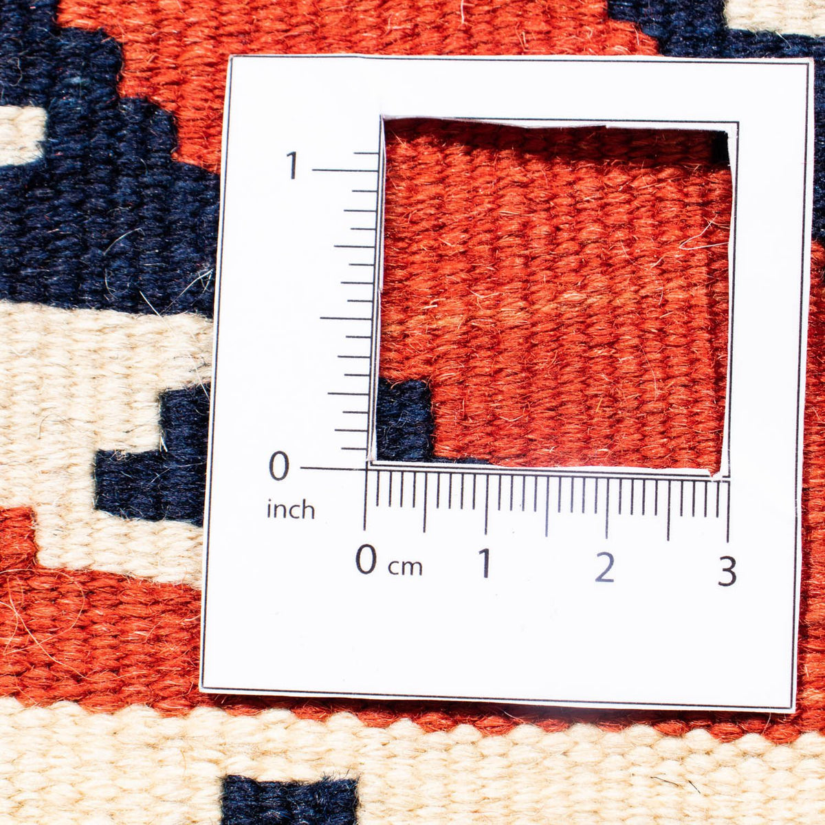 Kelim tapijt - Oosters vierkant  - 106 x 103 cm - rood