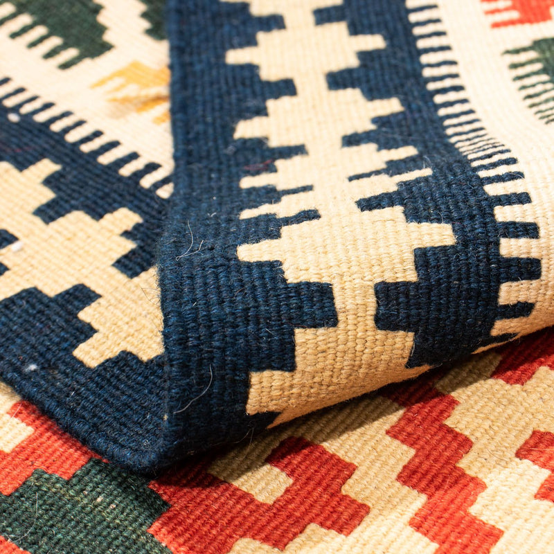 Kelim tapijt - Oosters vierkant  - 103 x 101 cm - beige