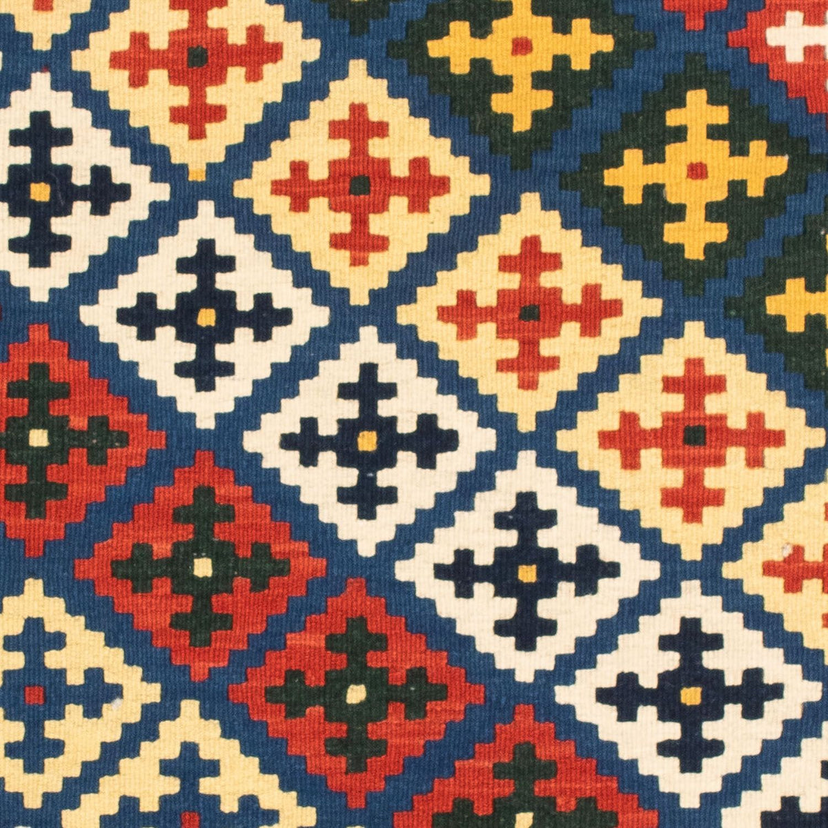 Kelim tapijt - Oosters vierkant  - 101 x 101 cm - beige