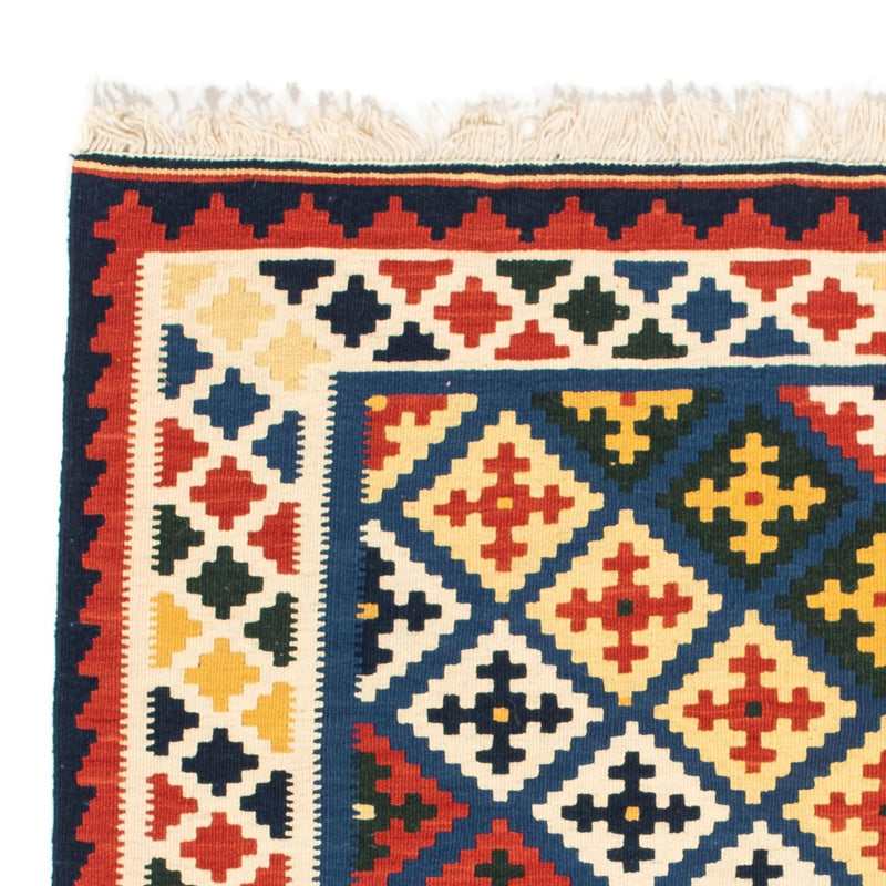 Kelim tapijt - Oosters vierkant  - 101 x 101 cm - beige