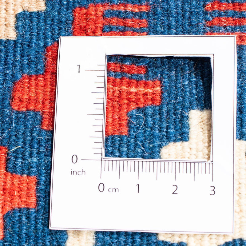 Kelim tapijt - Oosters vierkant  - 104 x 103 cm - blauw