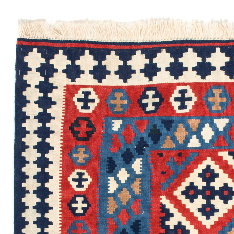 Kelim tapijt - Oosters vierkant  - 103 x 101 cm - rood