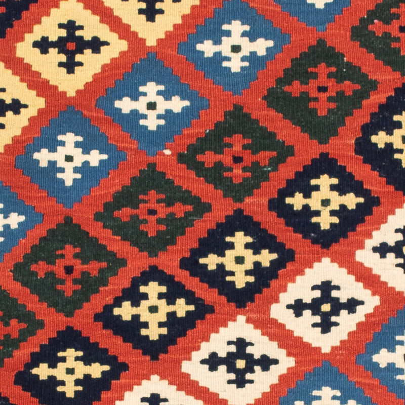 Kelim tapijt - Oosters vierkant  - 97 x 94 cm - rood