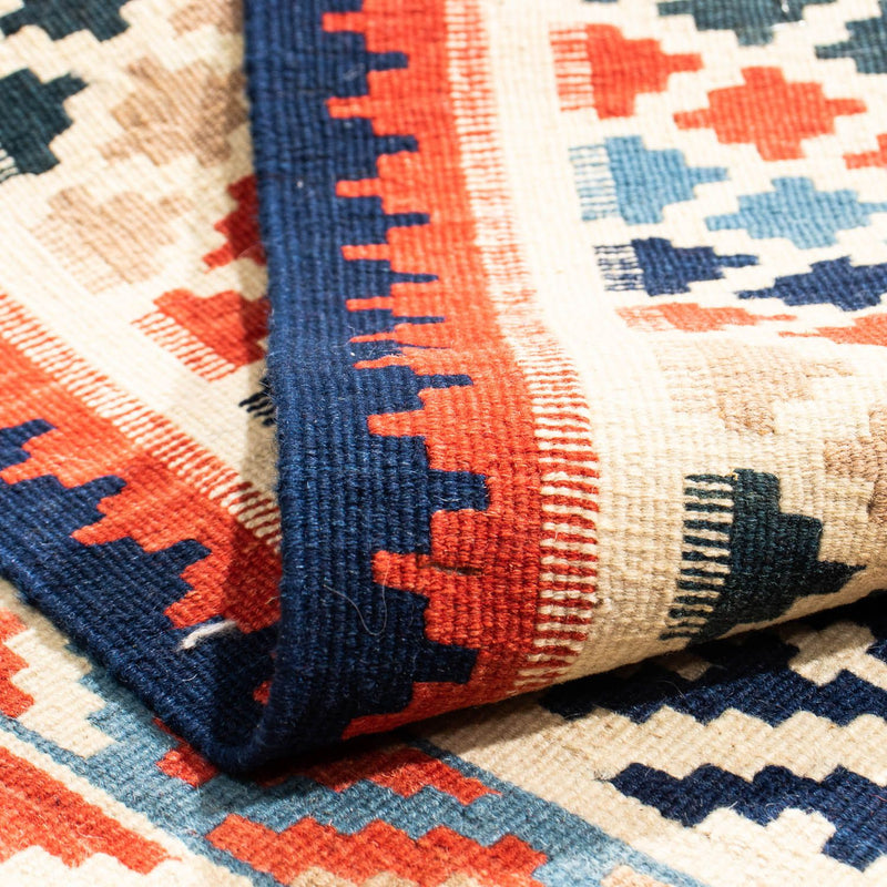 Kelim tapijt - Oosters vierkant  - 105 x 100 cm - beige