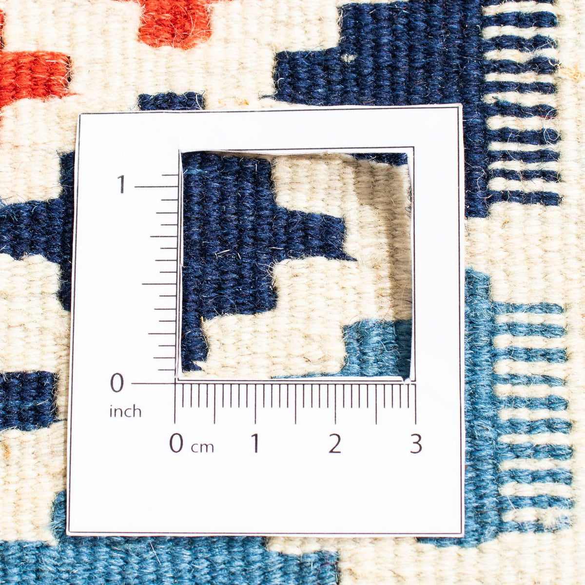 Kelim tapijt - Oosters vierkant  - 105 x 100 cm - beige