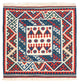 Kilim Fars Tapijt 101x101cm