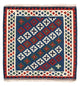 Kilim Fars Tapijt 100x100cm