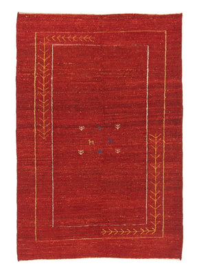 Gabbeh tapijt - Perzisch - 167 x 111 cm - rood