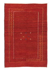 Gabbeh tapijt - Perzisch - 167 x 111 cm - rood