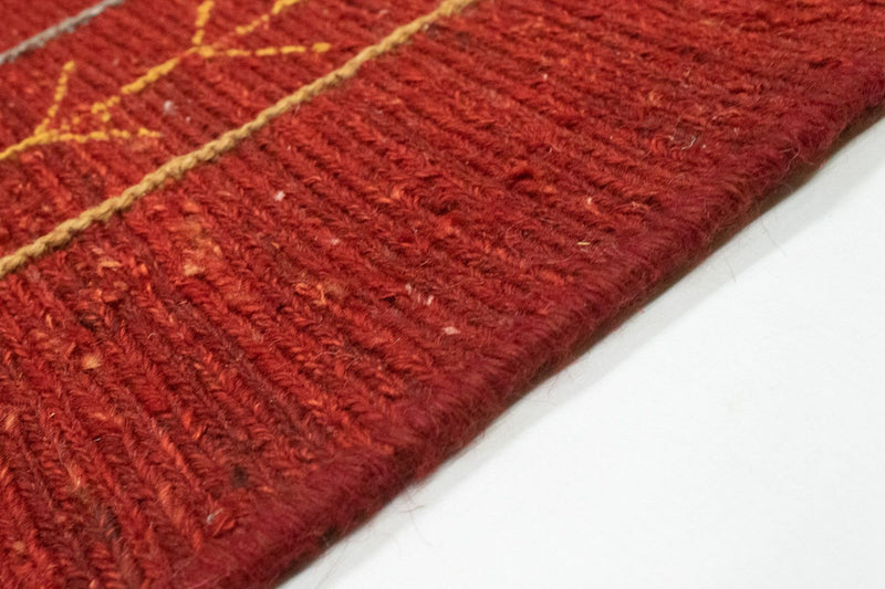 Gabbeh tapijt - Perzisch - 167 x 111 cm - rood