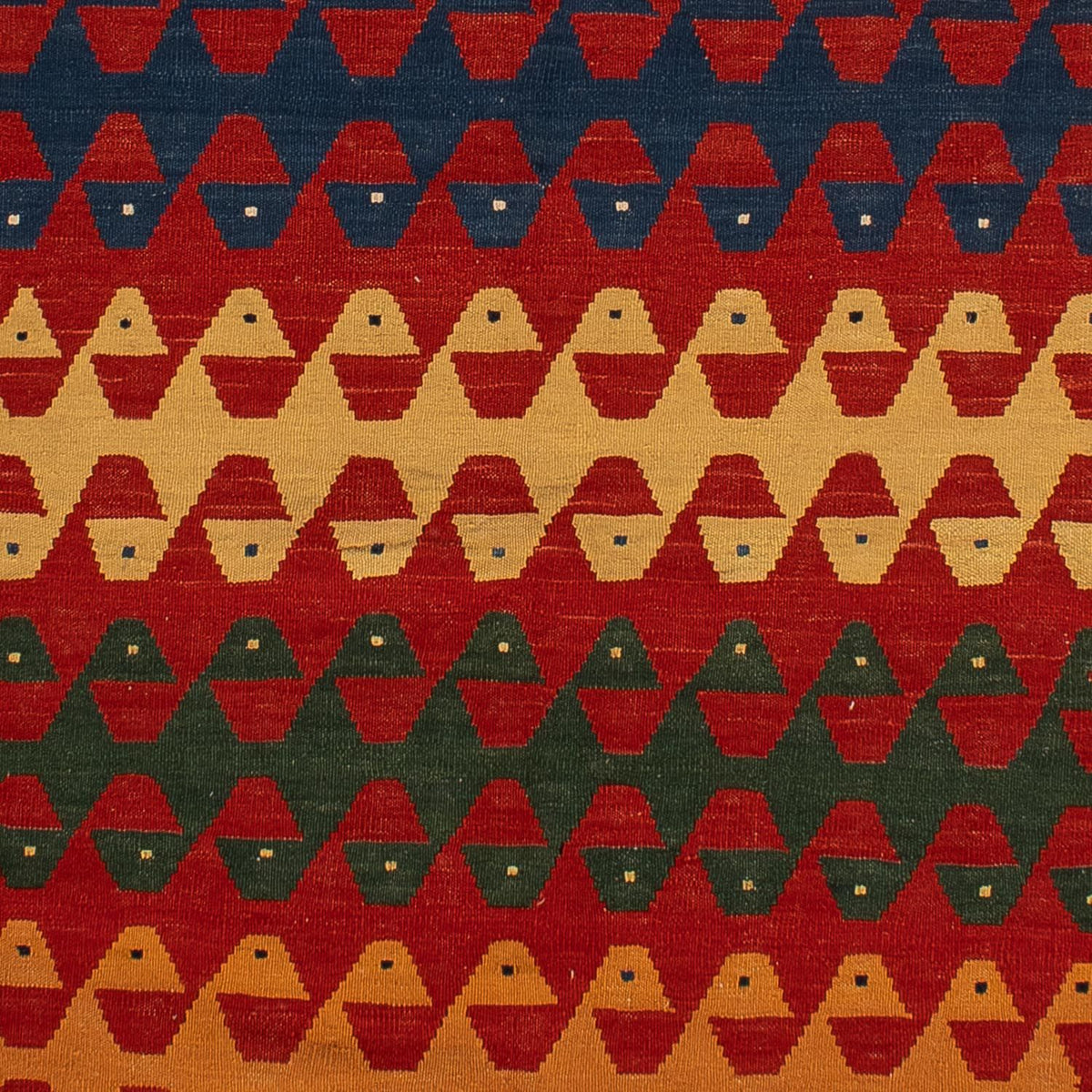 Loper Kelim tapijt - Oosters - 297 x 149 cm - donkerrood