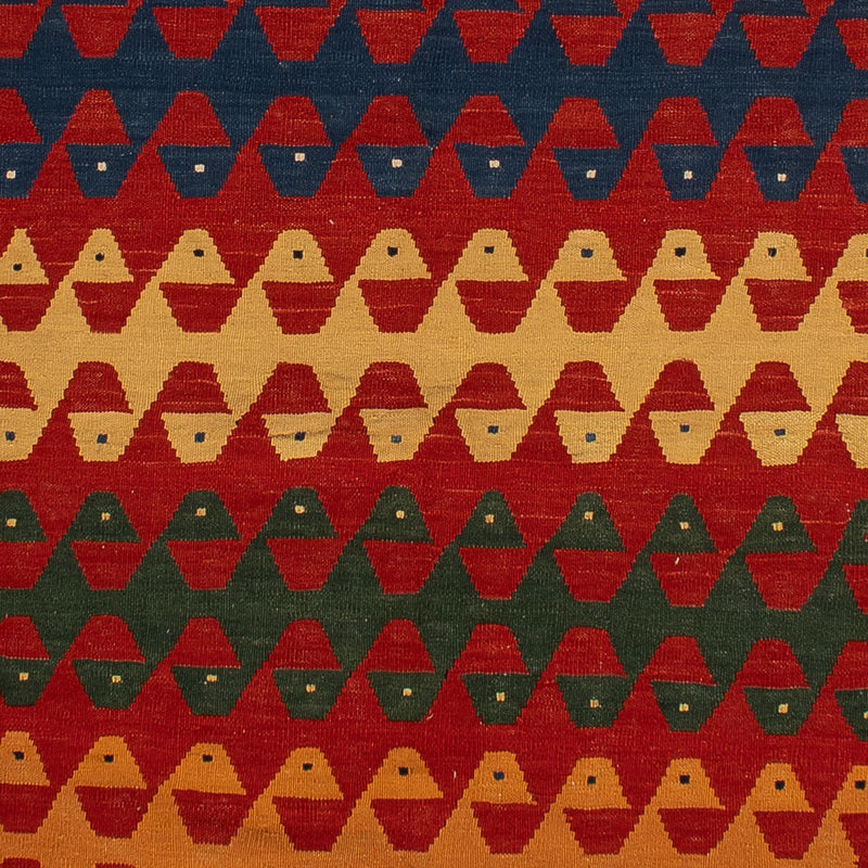 Loper Kelim tapijt - Oosters - 297 x 149 cm - donkerrood