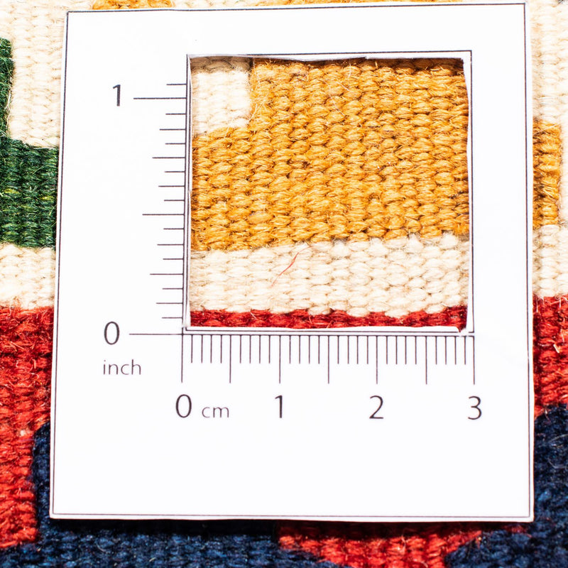 Kelim tapijt - Oosters vierkant  - 96 x 95 cm - donkerrood