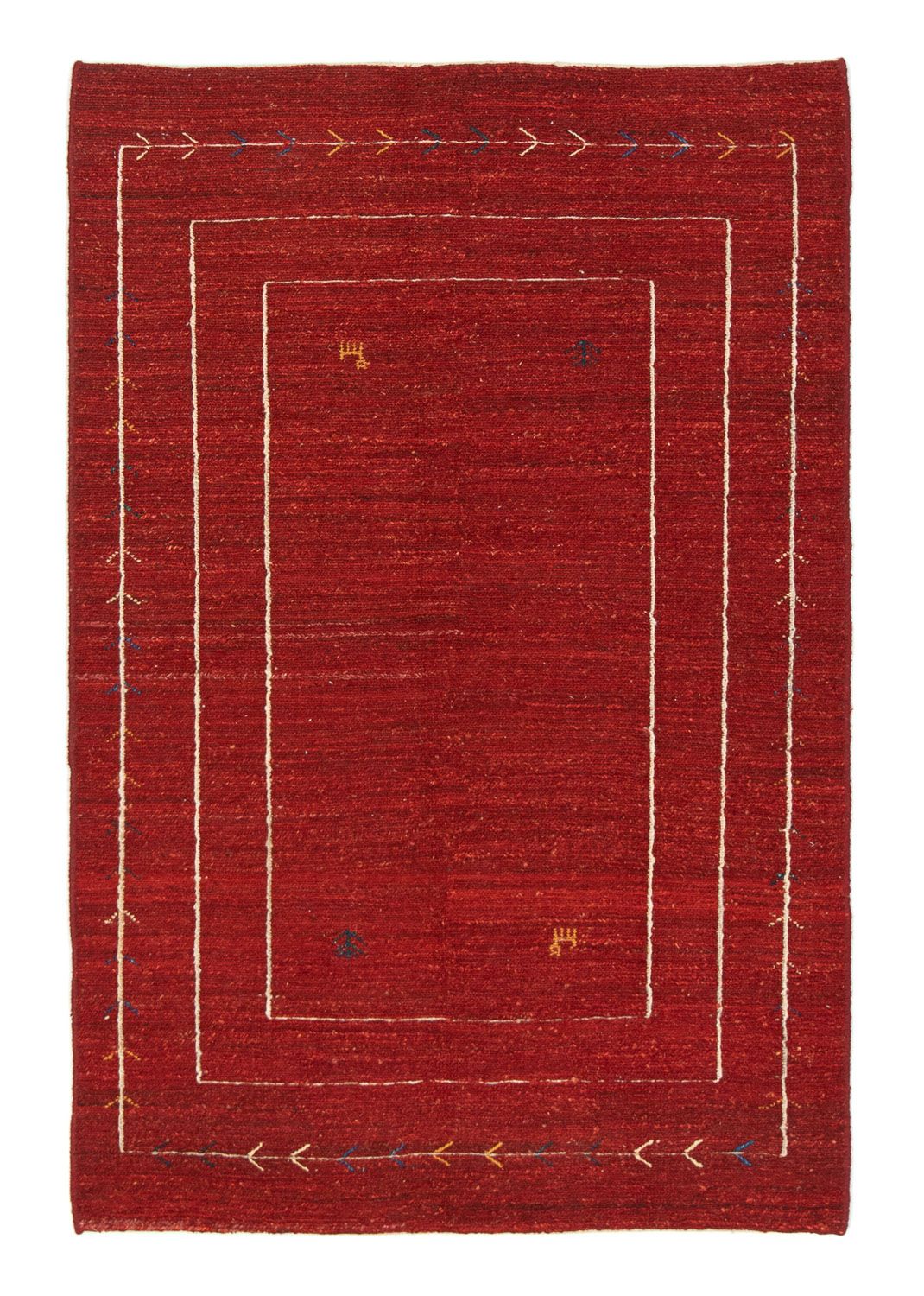 Gabbeh tapijt - Perzisch - 173 x 114 cm - rood