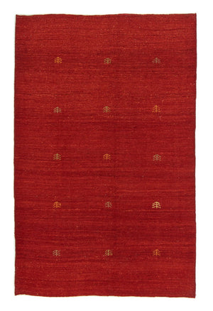 Gabbeh tapijt - Perzisch - 186 x 120 cm - rood