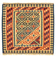 Kilim Fars Tapijt 106x102cm