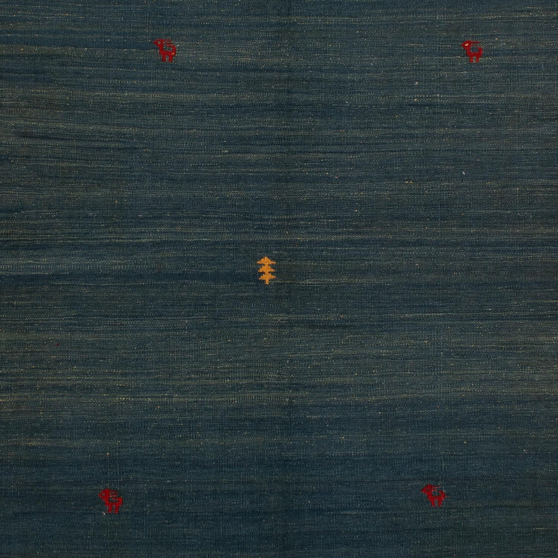 Kelim tapijt - Oosters - 203 x 146 cm - donkerblauw